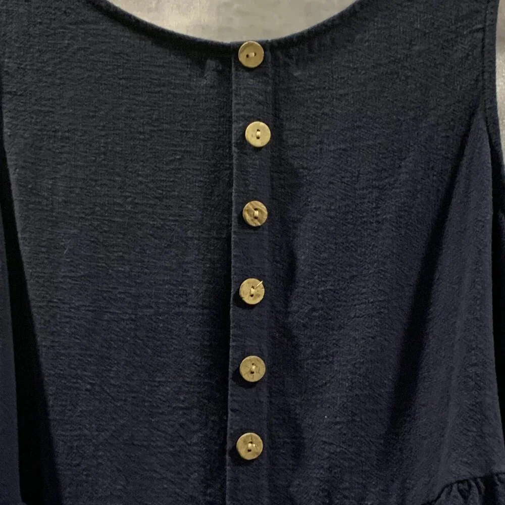 Anrabess Ruffle Crop Tank Top - Picture 6 of 6